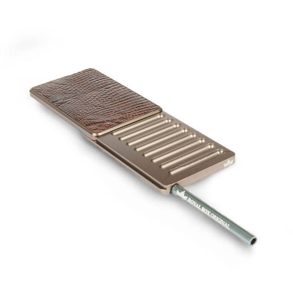 Royal Box Lizard Brown Royal Box Lizard Brown